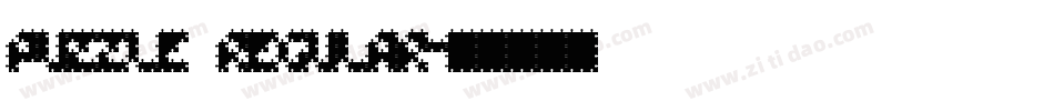 PUZZLE Regular字体转换